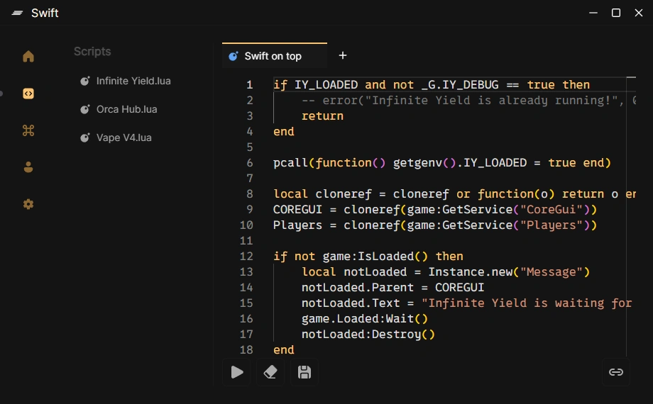 Swift Executor Interface
